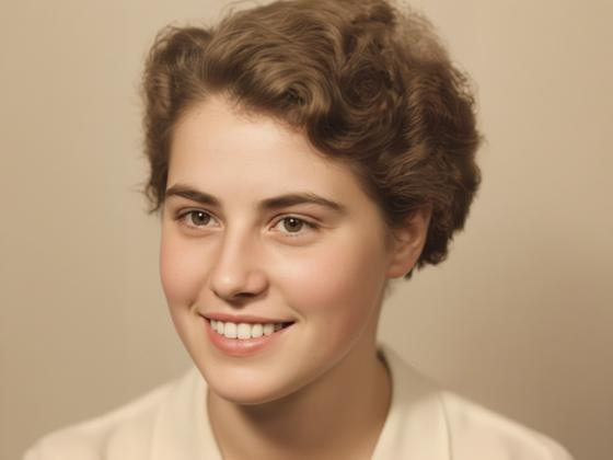 Photo Restoration before and after example