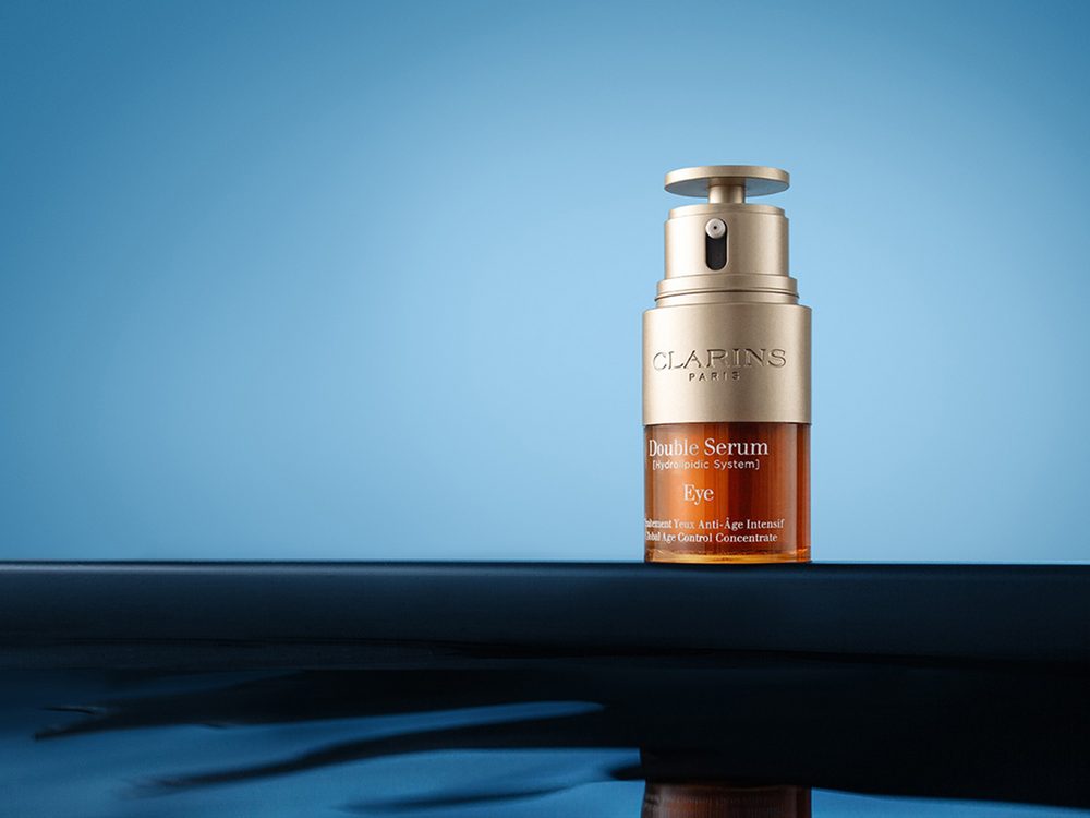 Serum bottle after