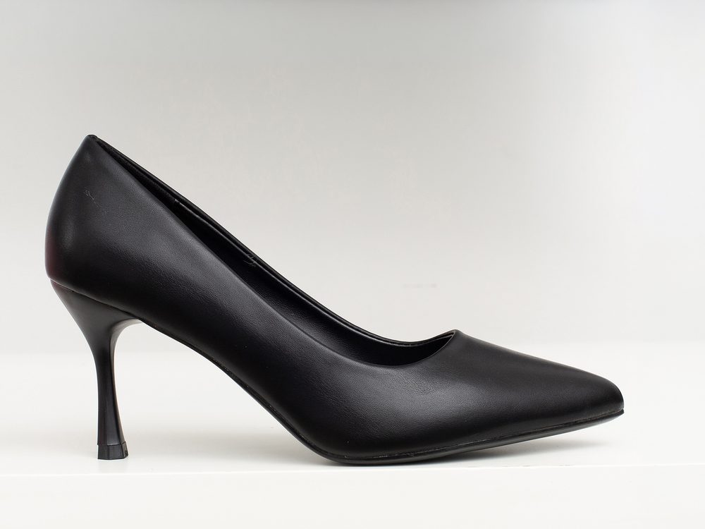Heels: clean cutout on pure white before